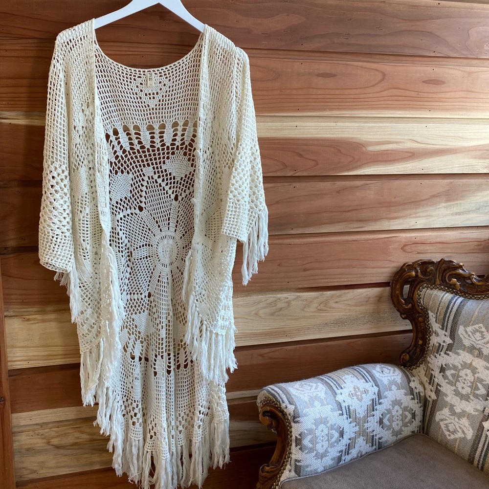 Spell Designs Mandala Crochet Coat
